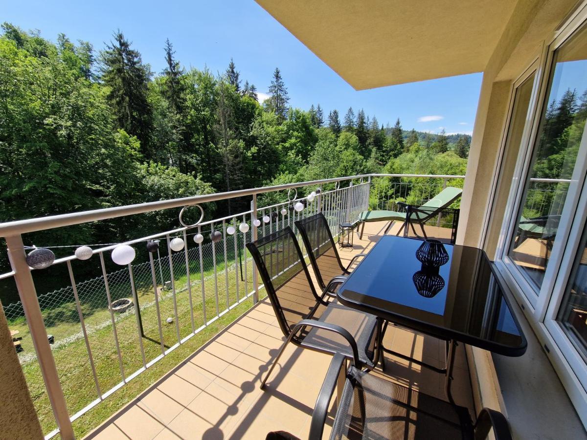 Na Bukowej, Apartament Widokowy Z Duzym Tarasem Wisla Exterior photo